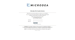 Desktop Screenshot of ftp.microdea.com