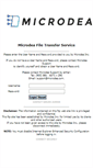 Mobile Screenshot of ftp.microdea.com